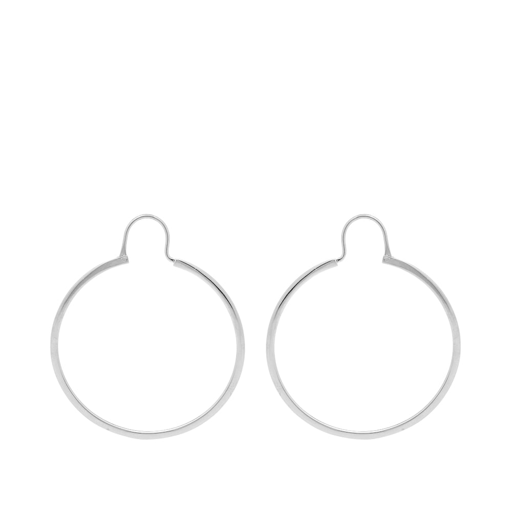 Обеци A.P.C. Hoop Earrings Silver Металик | MEACC-F70195-RAB, 0