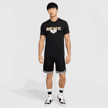 Тениска Nike Nike Dri-FIT Basketball T-Shirt Черно | HJ3352-010, 4