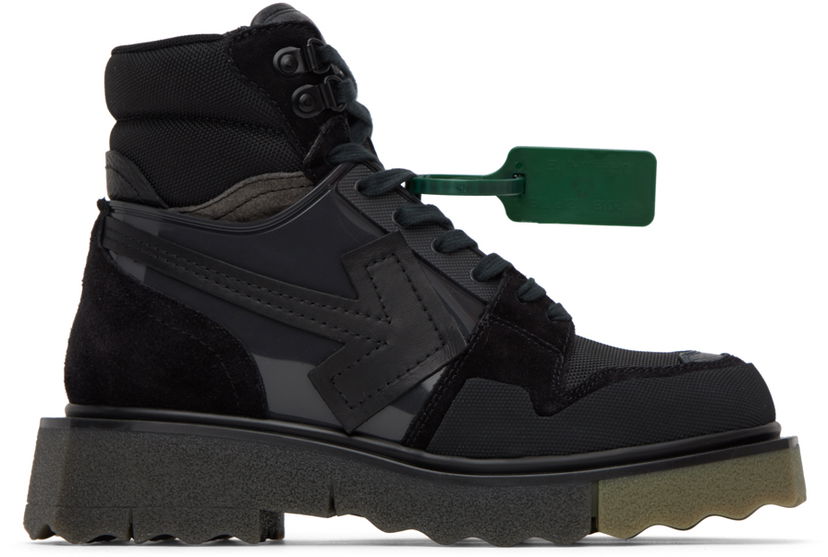 Облекло Off-White Off-White Hiking Sponge Boots Черно | OMIA228C99LEA0011063