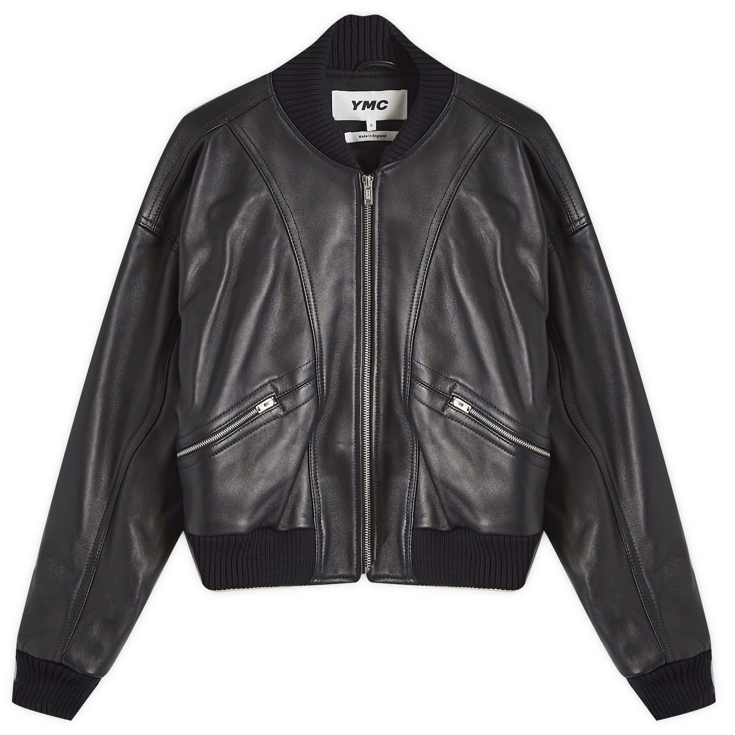 Яке бомбър YMC Tenor Leather Jacket Черно | Q5XMD-Black, 1