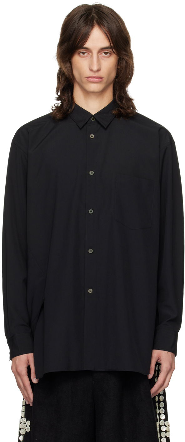 Риза Comme des Garçons Homme Plus Black Asymmetric Shirt Черно | PN-B024-051, 0