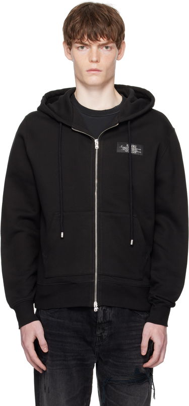 Суитчър AMIRI AMIRI 'Amiri Spirit' Zip Hoodie Черно | AMJYHD1118, 0