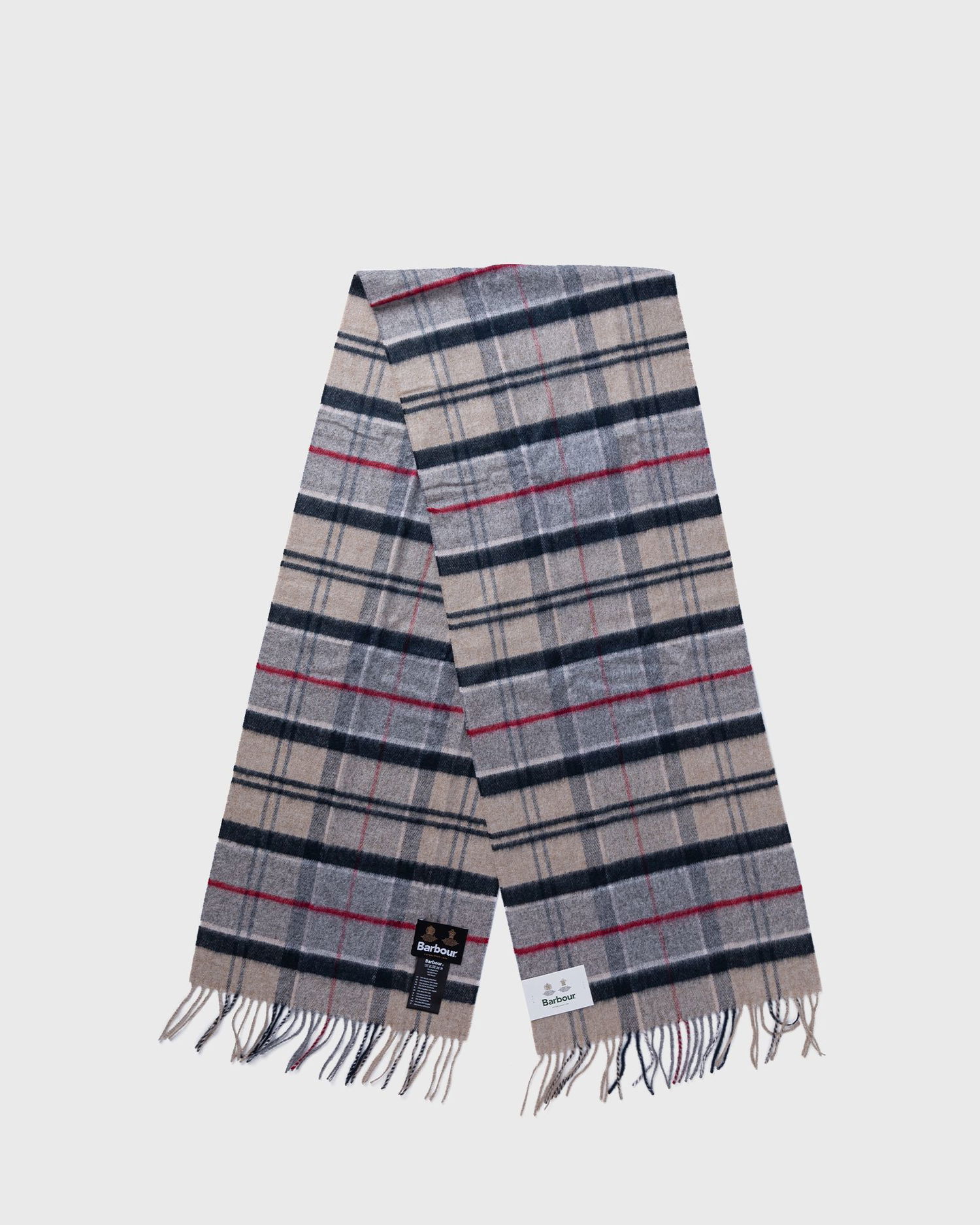 Шал Barbour Yaxley Tartan Scarf Сиво | USC0324TN31, 0