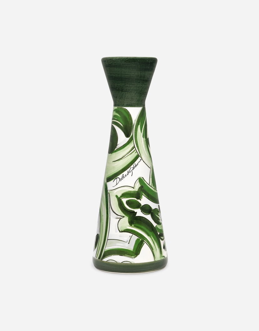 Домашен декор Dolce & Gabbana Dolce & Gabbana Ceramic Candle Holder Зелено | TCC187TCACDUV001
