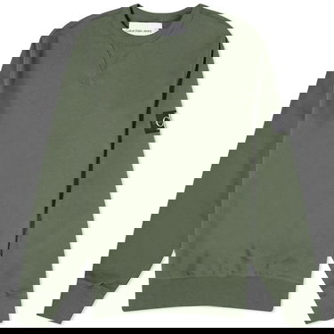 Суитчър CALVIN KLEIN Badge Crew Sweat Thyme Сиво | J30J323426LLP, 0