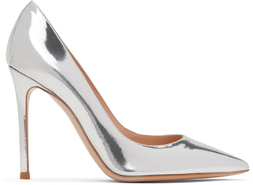 Кецове и обувки Gianvito Rossi Pointed Heels Металик | G28470.15RIC.MET, 0