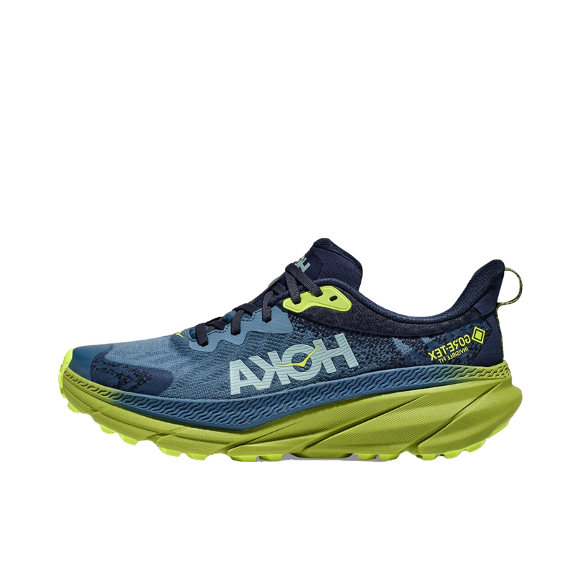 Бягане Hoka One One Challenger ATR 7 GTX Outer Space Dark Citron Тъмно синьо | 1134501-OSDC