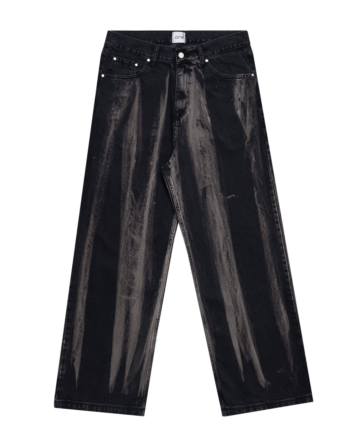 Дънки Arte Antwerp Arte Antwerp Washed Jeans Черно | AW25-030P-BD, 0