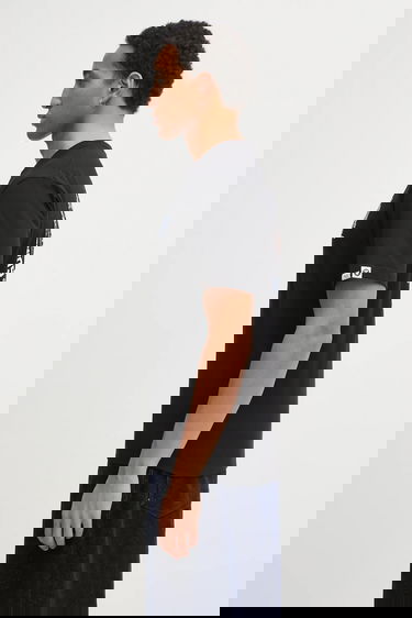 Тениска AAPE by A Bathing Ape AAPE Basic T-Shirt with Print Черно | AAPTEM1732XXP, 1