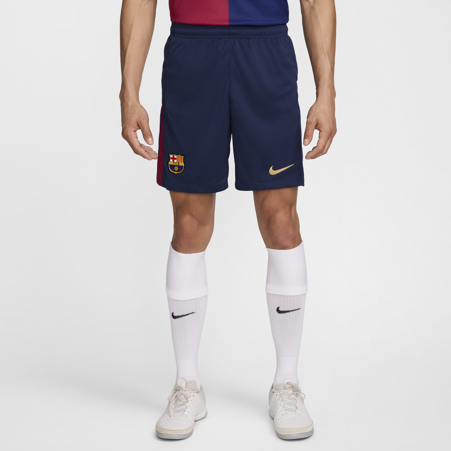 Къси панталони Nike Dri-FIT Replica FC Barcelona 2024/25 Stadium Тъмно синьо | FZ4691-410, 0