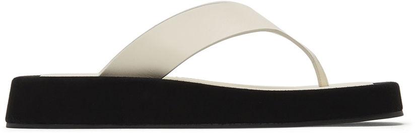 Облекло The Row The Row Ginza Platform Sandals Черно | F1138-L6525