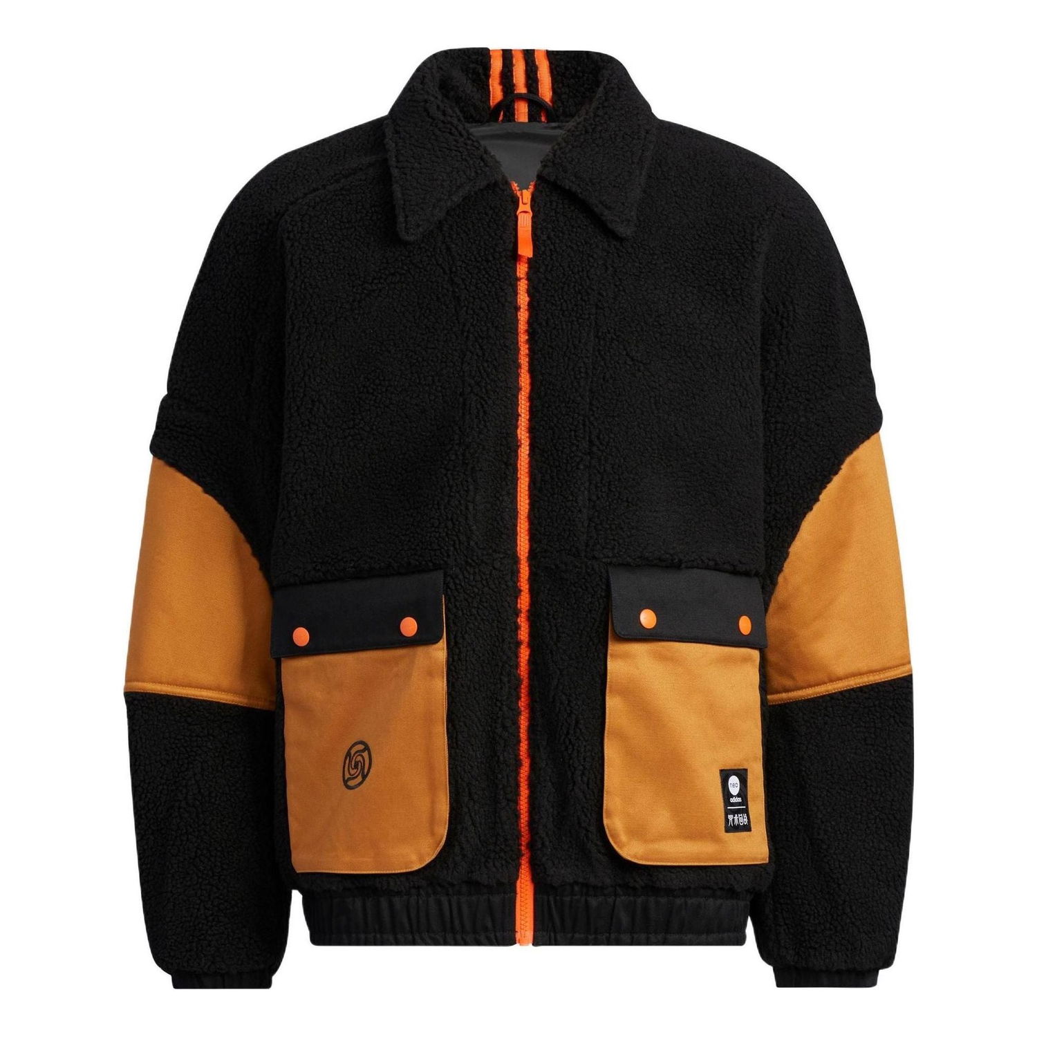 Пуловер adidas Originals Jujutsu Kaisen Fleece Jacket Черно | HZ2426, 0
