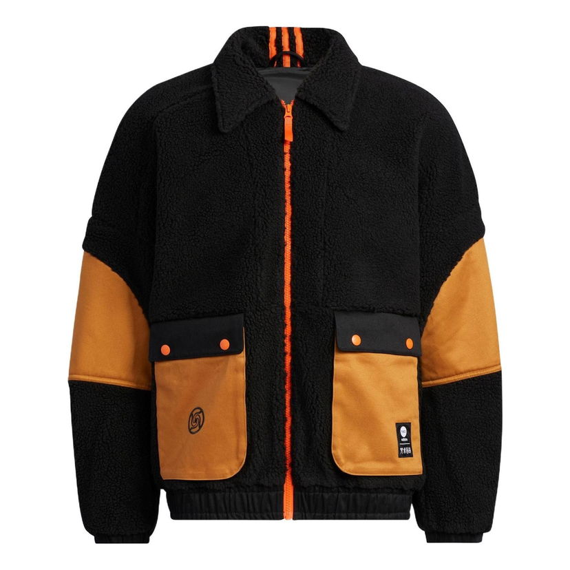 Пуловер adidas Originals Jujutsu Kaisen Fleece Jacket Черно | HZ2426
