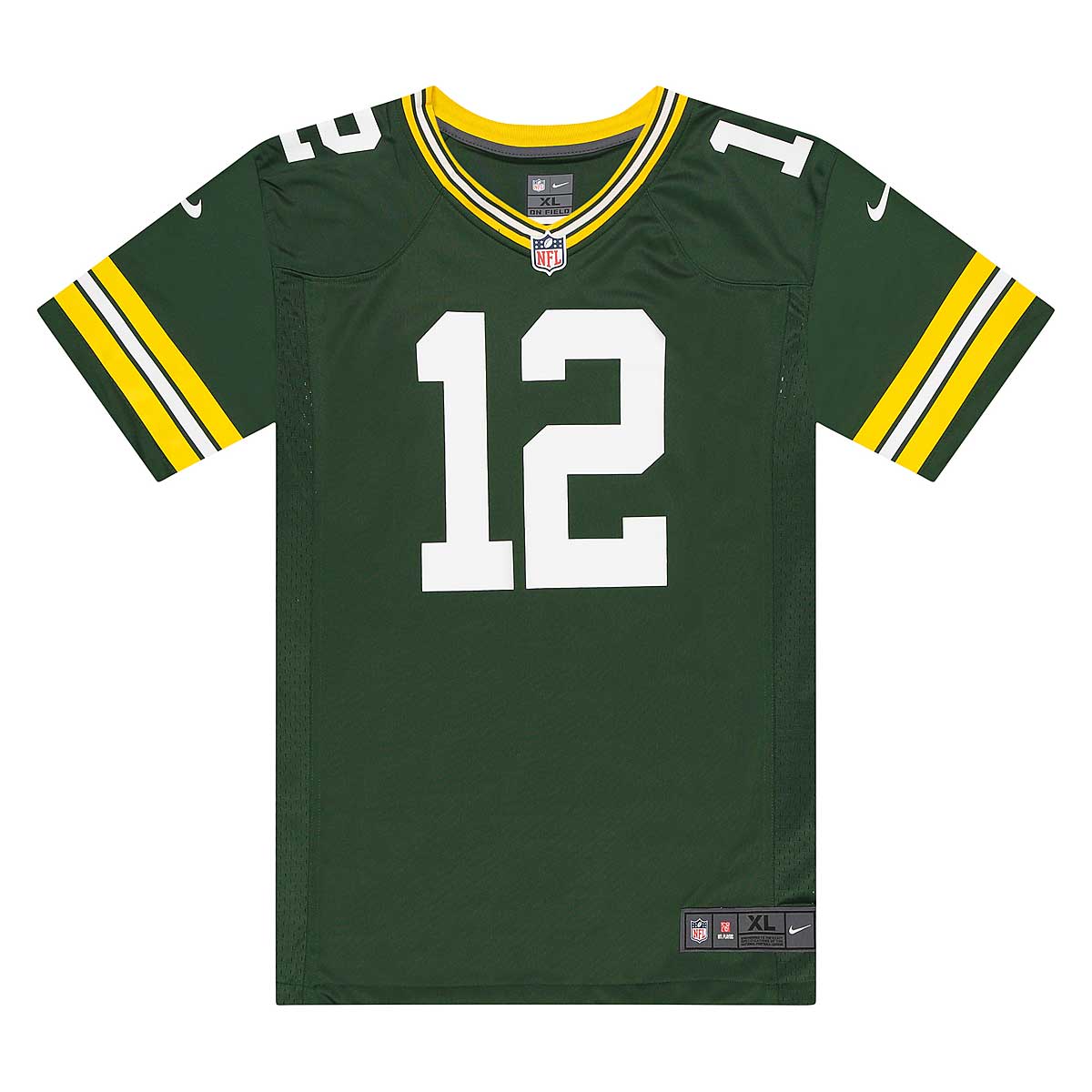 Фланелка Nike NFL Bay Packers Aaron Rodgers 12 Home Jersey Зелено | 67NM-GPGH-7TF-2NA, 1