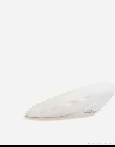 Барета Dolce & Gabbana Linen Twill Flat Cap With Logo Embroidery Бяло | GH587ZFU4L0W0001, 2