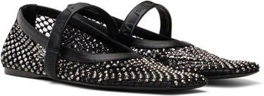 Кецове и обувки Marni Marni Mesh Mary Jane Ballerina Flats Черно | MJMS007700 P6394, 3