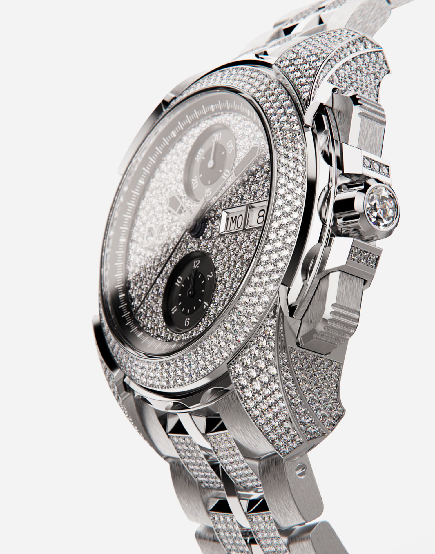 Часовник Dolce & Gabbana Dolce & Gabbana DS5 Diamond Watch Металик | WWJS1GXP00187560, 1
