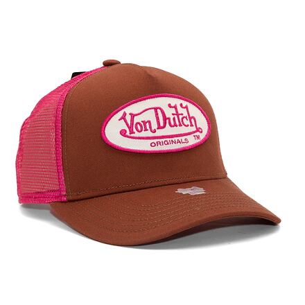 Шапка с козирка Von Dutch Trucker Boston Кафяво | VD7030732, 0
