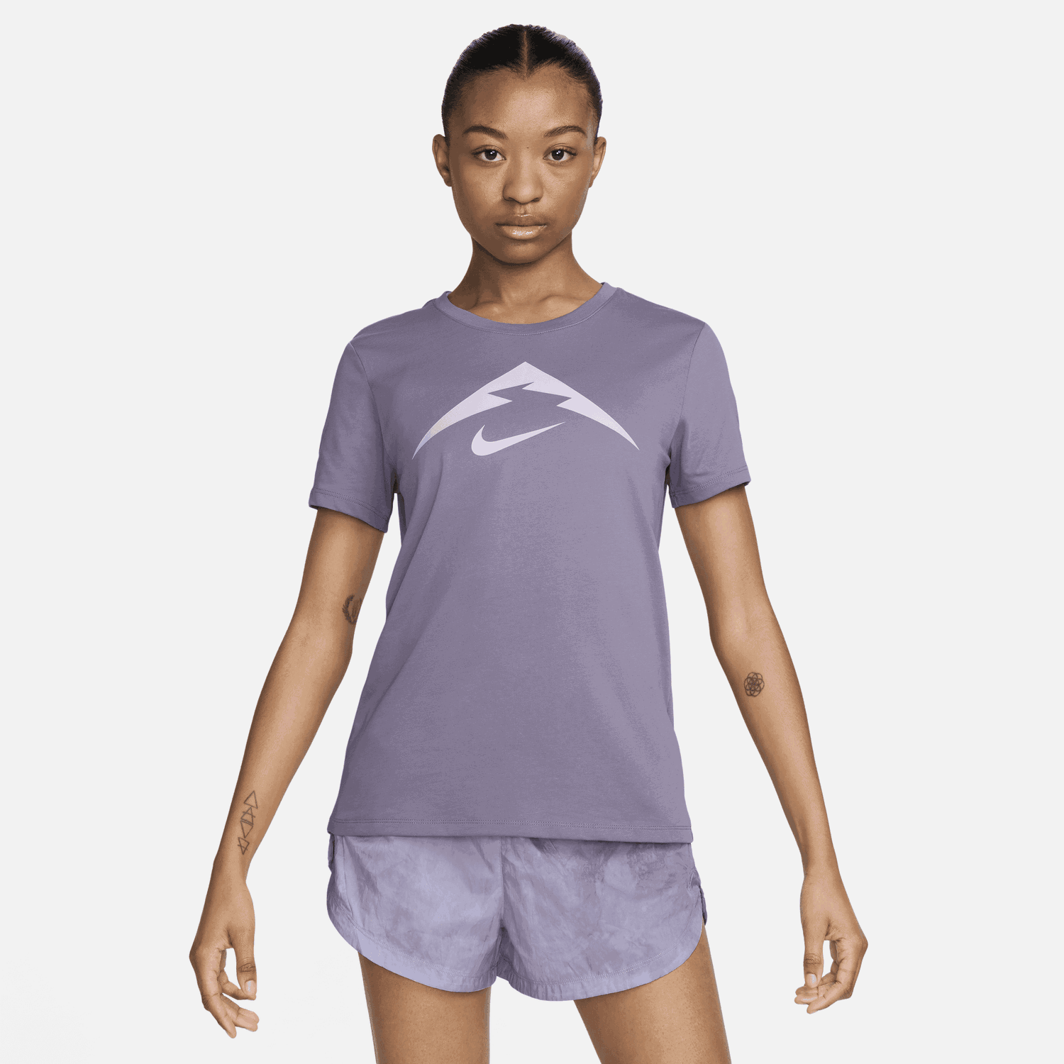 Тениска Nike Trail Dri-FIT Лилаво | FQ4987-509, 1