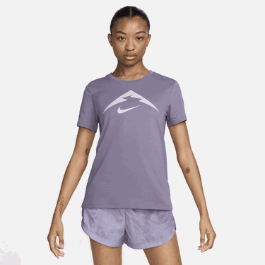 Тениска Nike Trail Dri-FIT Лилаво | FQ4987-509, 1