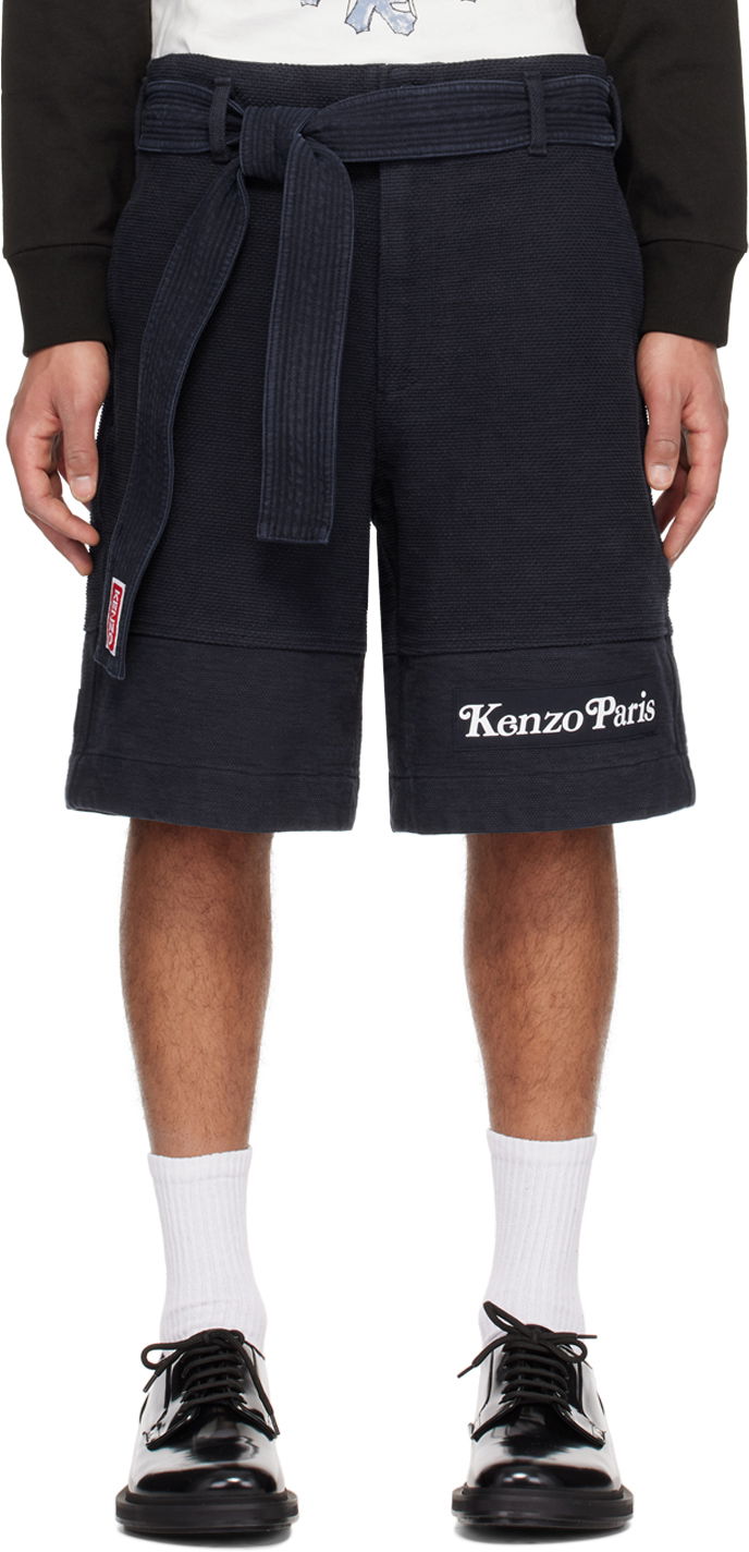 Къси панталони KENZO Verdy x Judo Shorts Черно | FE55SH2379OS