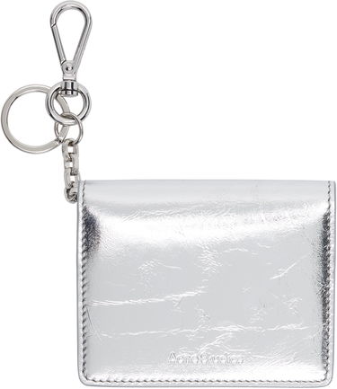 Ключодържатели Acne Studios Acne Studios Folded Leather Wallet Keychain Металик | CG0285-, 0