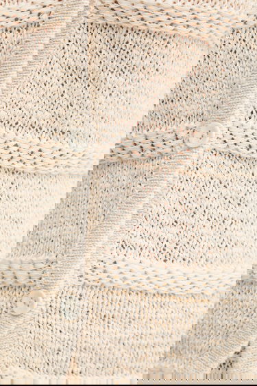 Пуловер Samsoe Samsoe Samsoe Samsoe SANETTIE Knit Cardigan Бежово | F25200116, 4