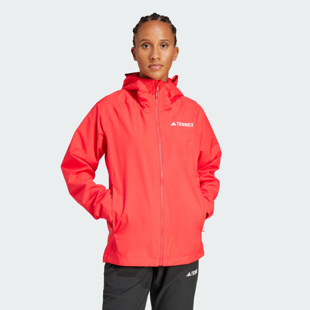 Ветровка adidas Performance Terrex Multi 2L RAIN.RDY Jacket Червено | JD8379, 0