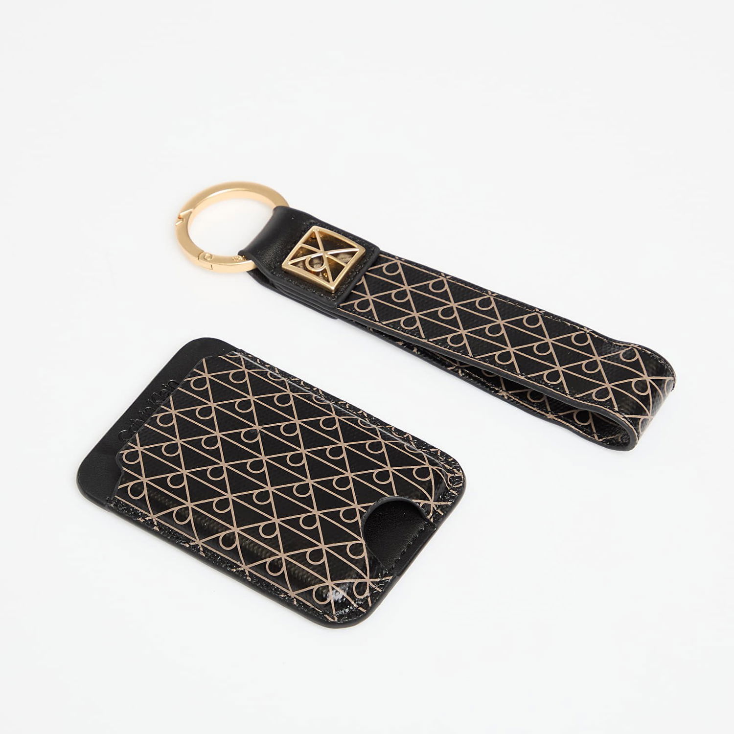 Ключодържатели CALVIN KLEIN Calvin Klein Emblem Aop Key Fob and Cardholder Set Черно | LV04F1101G UB1, 0