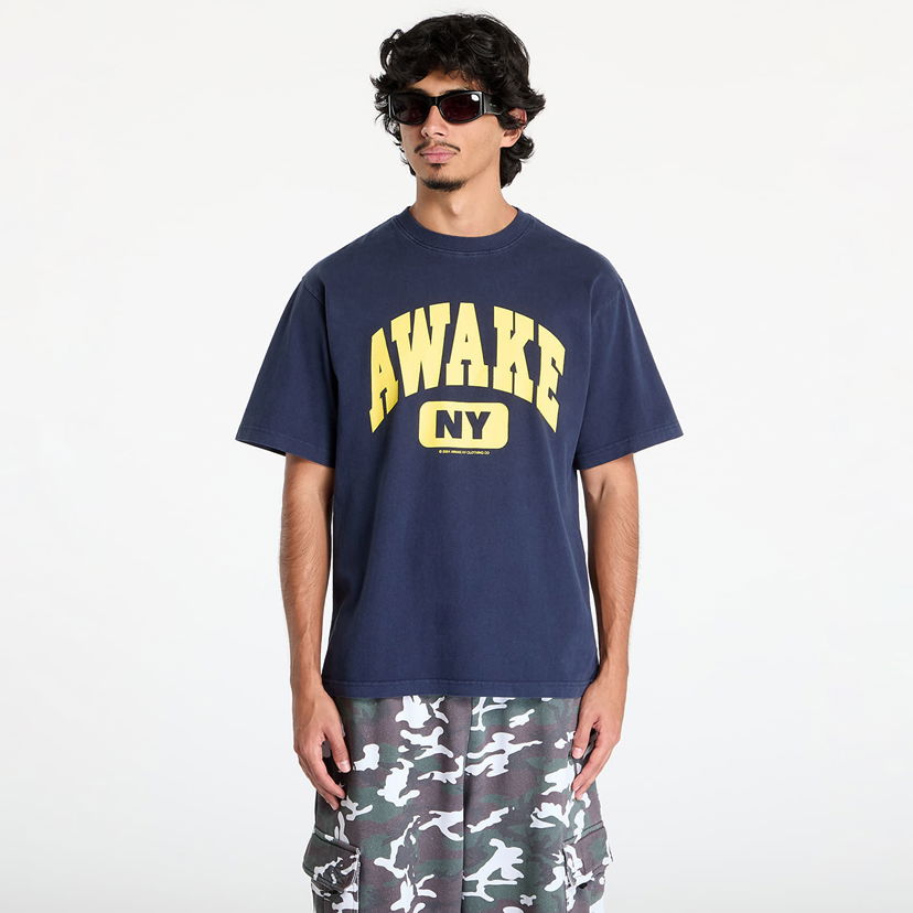 Тениска Awake NY Varsity Tee Navy S Тъмно синьо | AWK-FW24-TS308-BLK