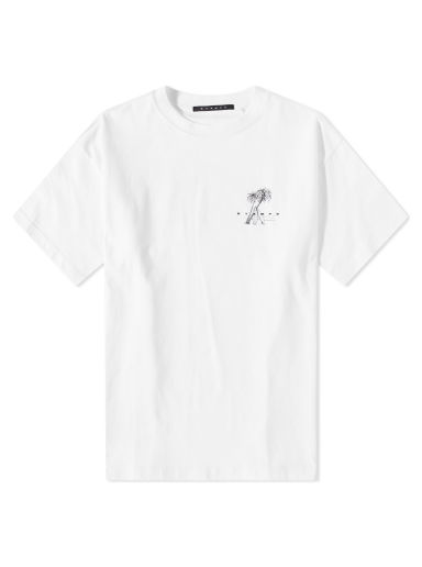 Тениска Stampd Oceanside Relaxed T-Shirt Бяло | SLA-M3166TE-WHT