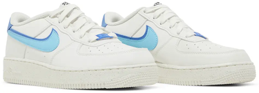 Кецове и обувки Nike Air Force 1 Low 82 Double Swoosh Бяло | DQ0359-100, 4