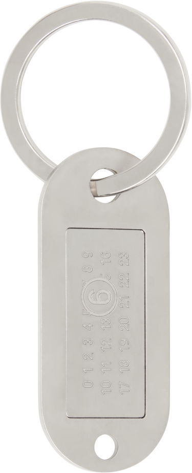 Ключодържатели Maison Margiela MM6 Maison Margiela Numbers Keychain Металик | SM6UA0014 P7210, 0