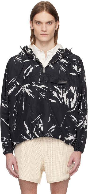 Ветровка Wales Bonner Wales Bonner Bloom Print Anorak Черно | MS25JA03-PA01-9900 PRINT NYLON, 0
