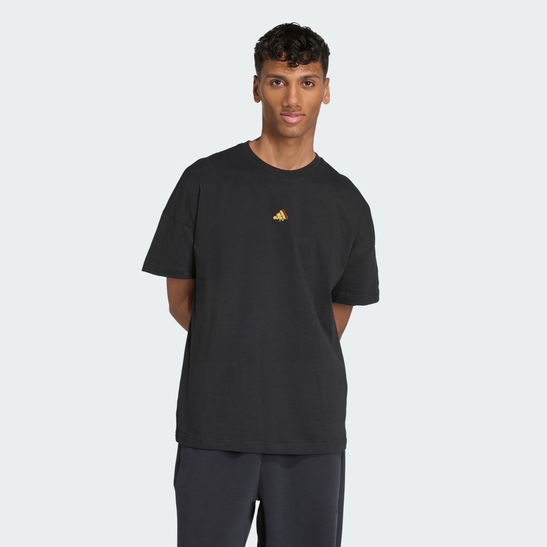 Тениска adidas Performance adidas X Fortnite Graphic Loose T-Shirt Черно | JV7964, 0