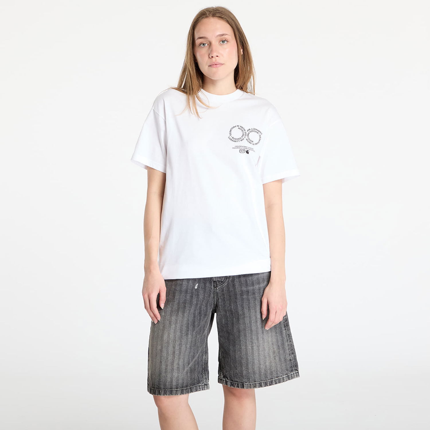 Тениска Carhartt WIP S/S Rotation T-Shirt Бяло | I034772.00AXX, 1