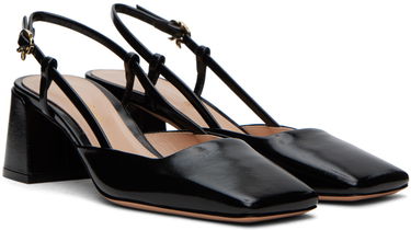 Кецове и обувки Gianvito Rossi Freeda Slingback Pumps Черно | G95442.55RIC.NUI, 3