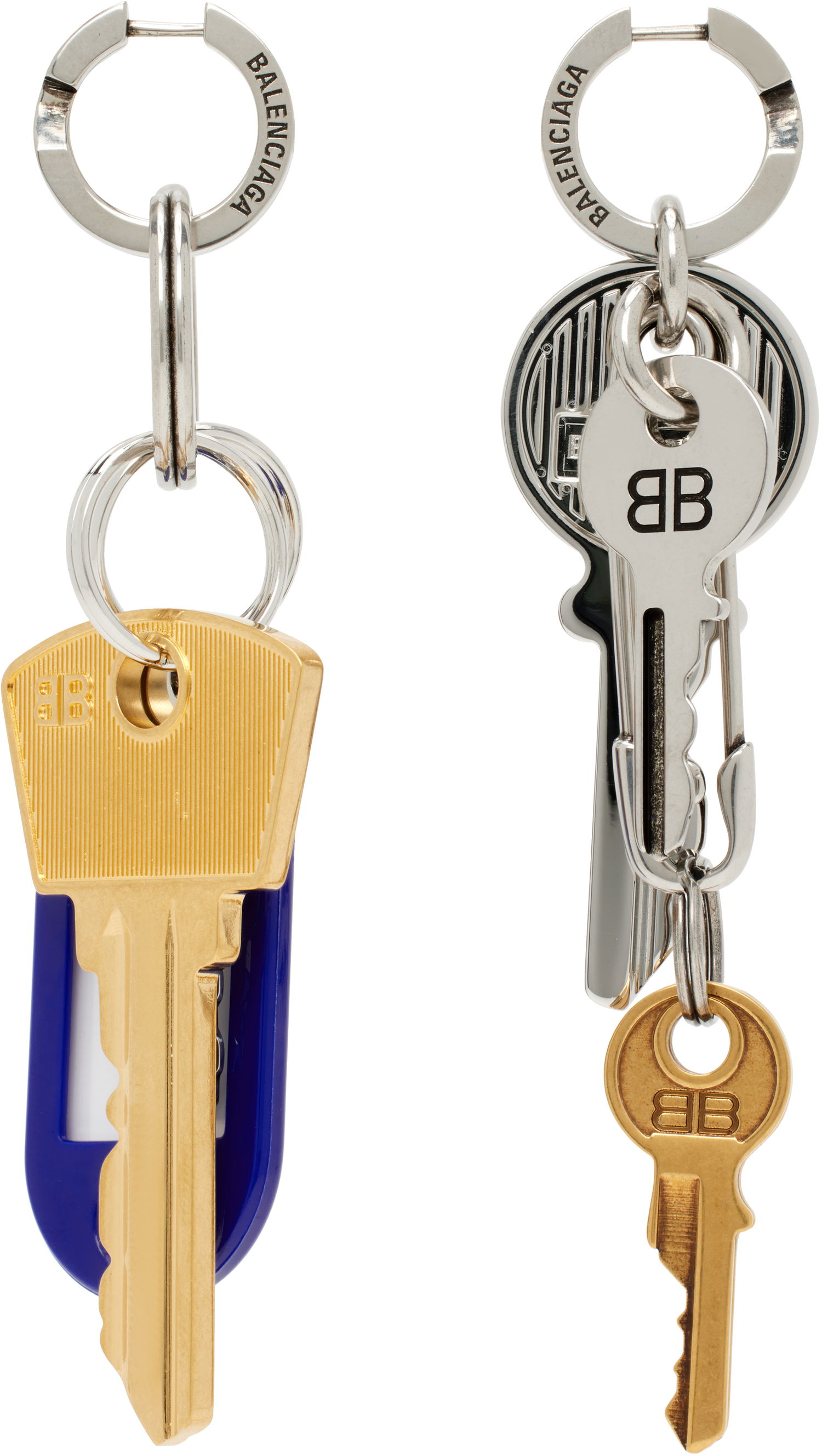 Ключодържатели Balenciaga Balenciaga Old School Key Earrings undefined | 805337 TZMMS, 0