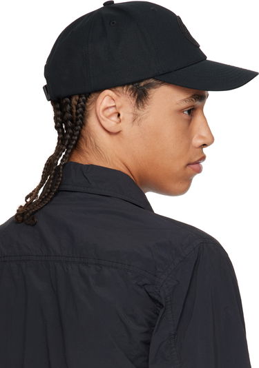 Шапка с козирка Stone Island Stone Island Cotton Reps Cap Черно | K1S159100996S0065, 2