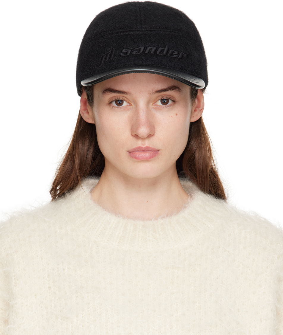 Шапка с козирка Jil Sander Embroidered Logo Wool Baseball Cap Бежово | J03TC0103_JTN308, 0