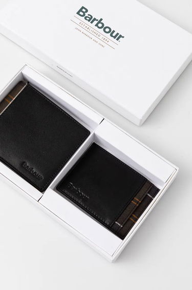Портфейл Barbour Leather Card Holder Черно | MGS0073, 3