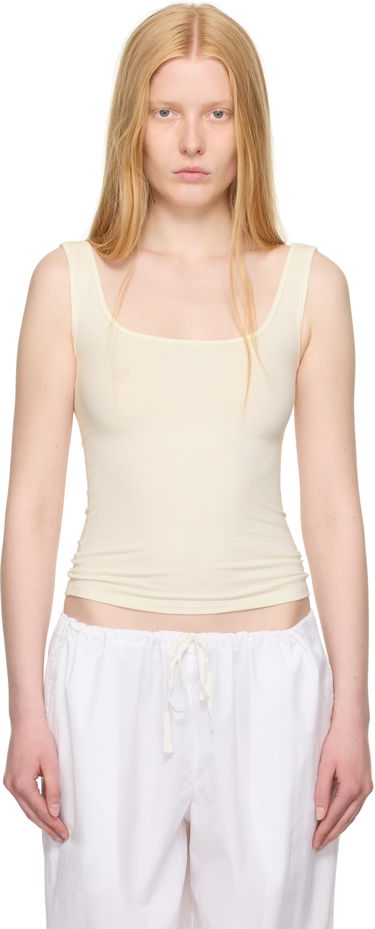 Потник SKIMS SKIMS Cotton Jersey Tank Top Бежово | AP-TNK-2516, 0