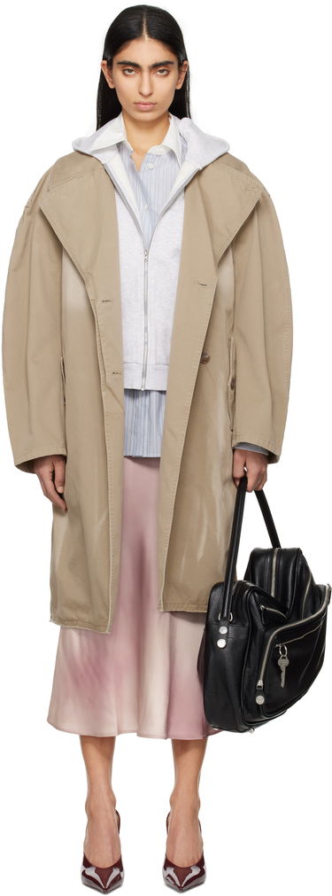 Тренчкот Acne Studios Acne Studios Belted Trench Coat Бежово | A90630-, 0