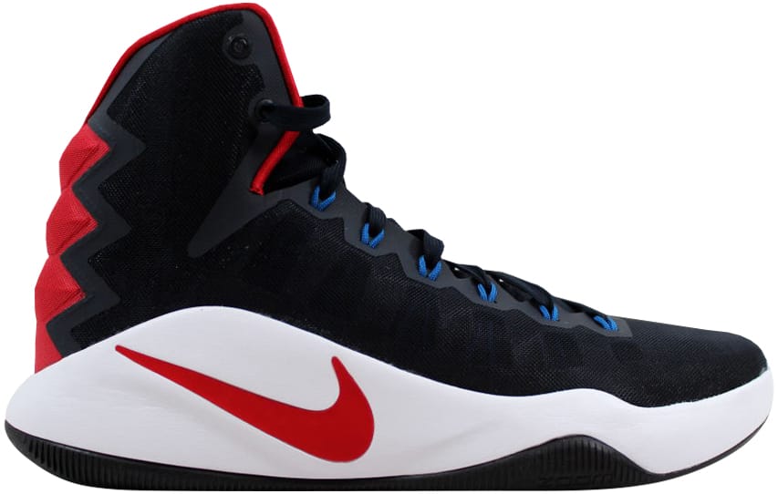 Кецове и обувки Nike Hyperdunk 2016 Dark Obsidian/Dark Obsidian-Bright Crimson Черно | 844359-446, 0
