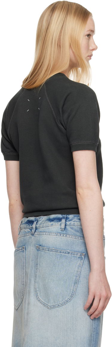 Пуловер Maison Margiela Maison Margiela Short Sleeve Sweatshirt Сиво | S51GU0136 M25016, 2