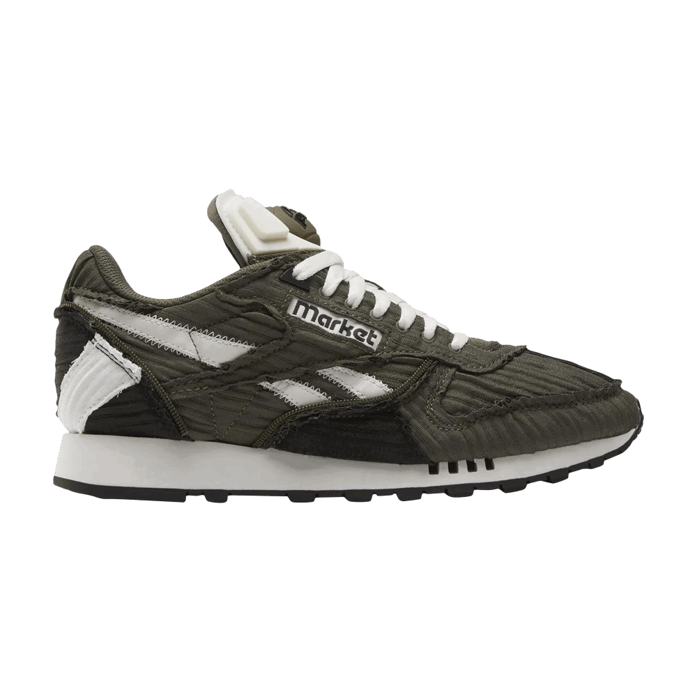 Кецове и обувки Reebok Classic Leather Pump Market "Army Green" Зелено | 100069830, 0