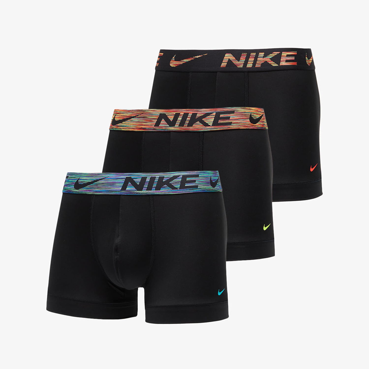 Боксерки Nike Dri-FIT Essential Micro Boxer Trunks 3-Pack Черно | 0000KE1156-2U8, 0