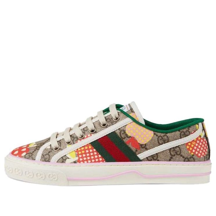 Кецове и обувки Gucci Gucci Les Pommes Tennis 1977 Бежово | 664212-22K10-8960, 0