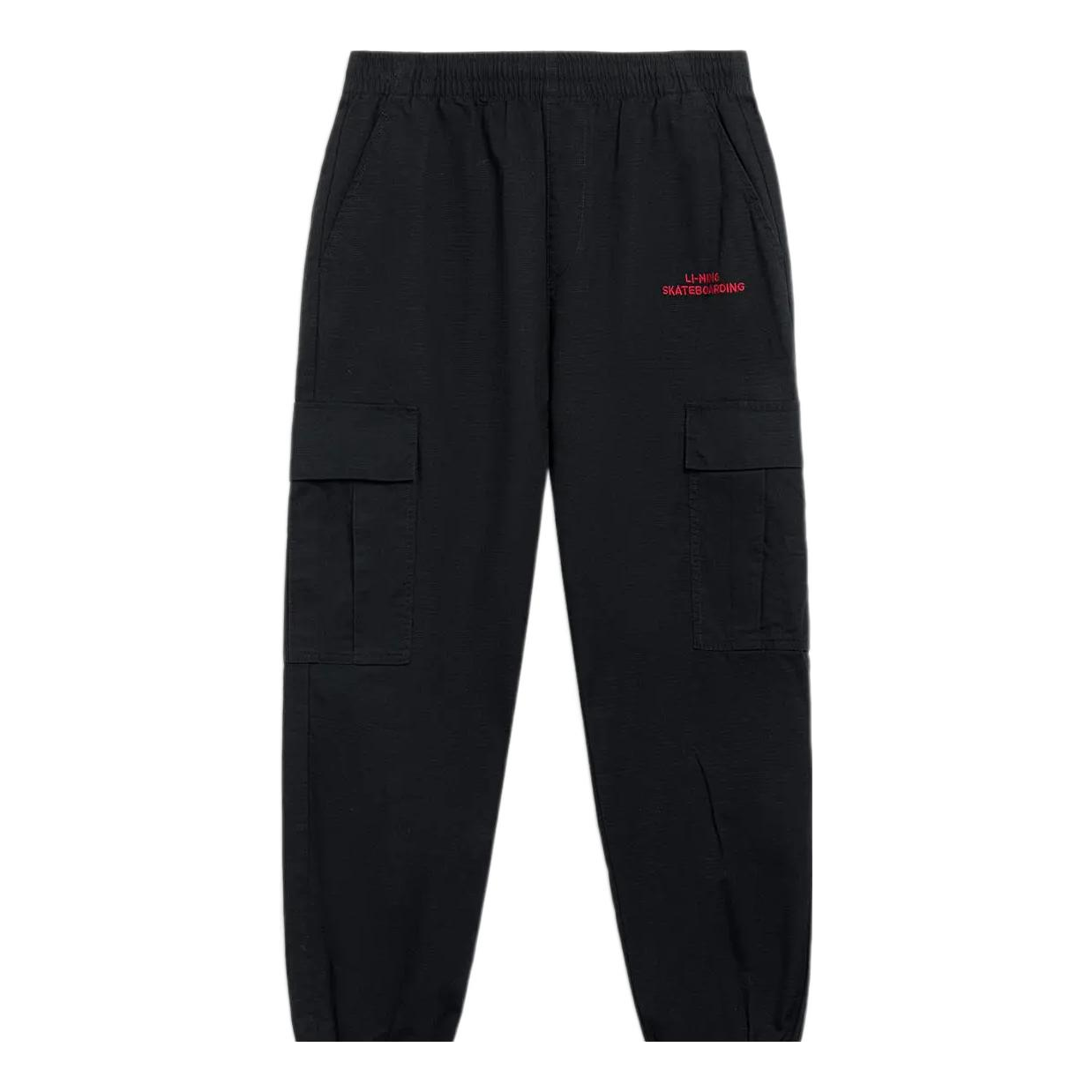 Карго панталони Li-Ning Skateboarding Graphic Joggers Черно | AKXT021-1, 0