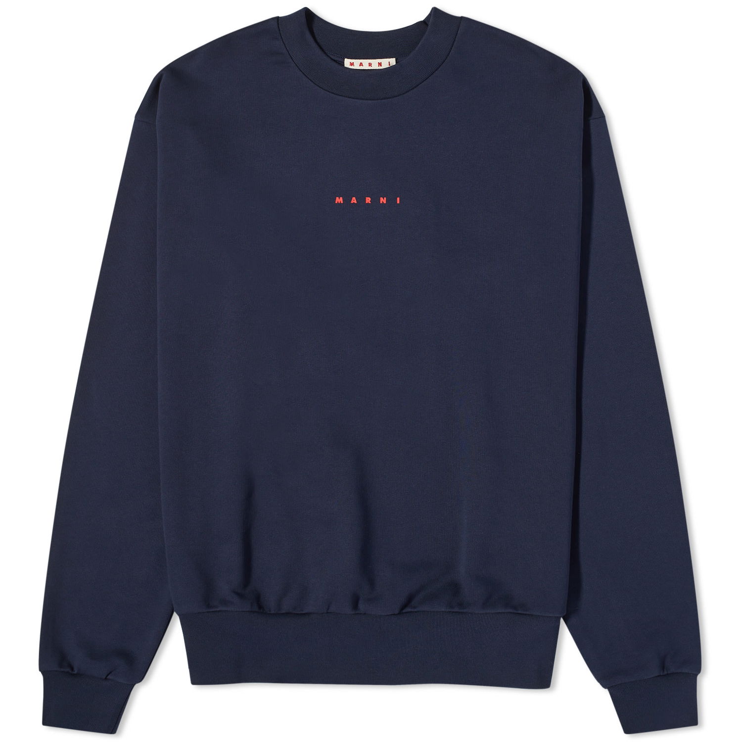 Суитчър Marni Logo Crew Neck Sweat Blumarine Тъмно синьо | FUMU0074P9-USCU87-LOB94, 0